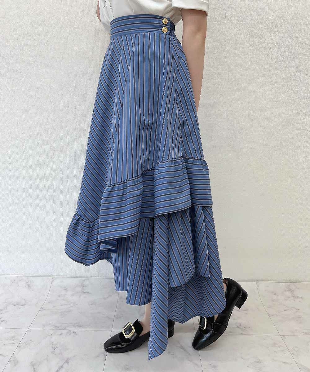 blue × brown / 157cm