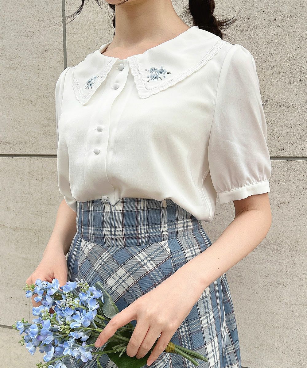 white×blue / 157cm