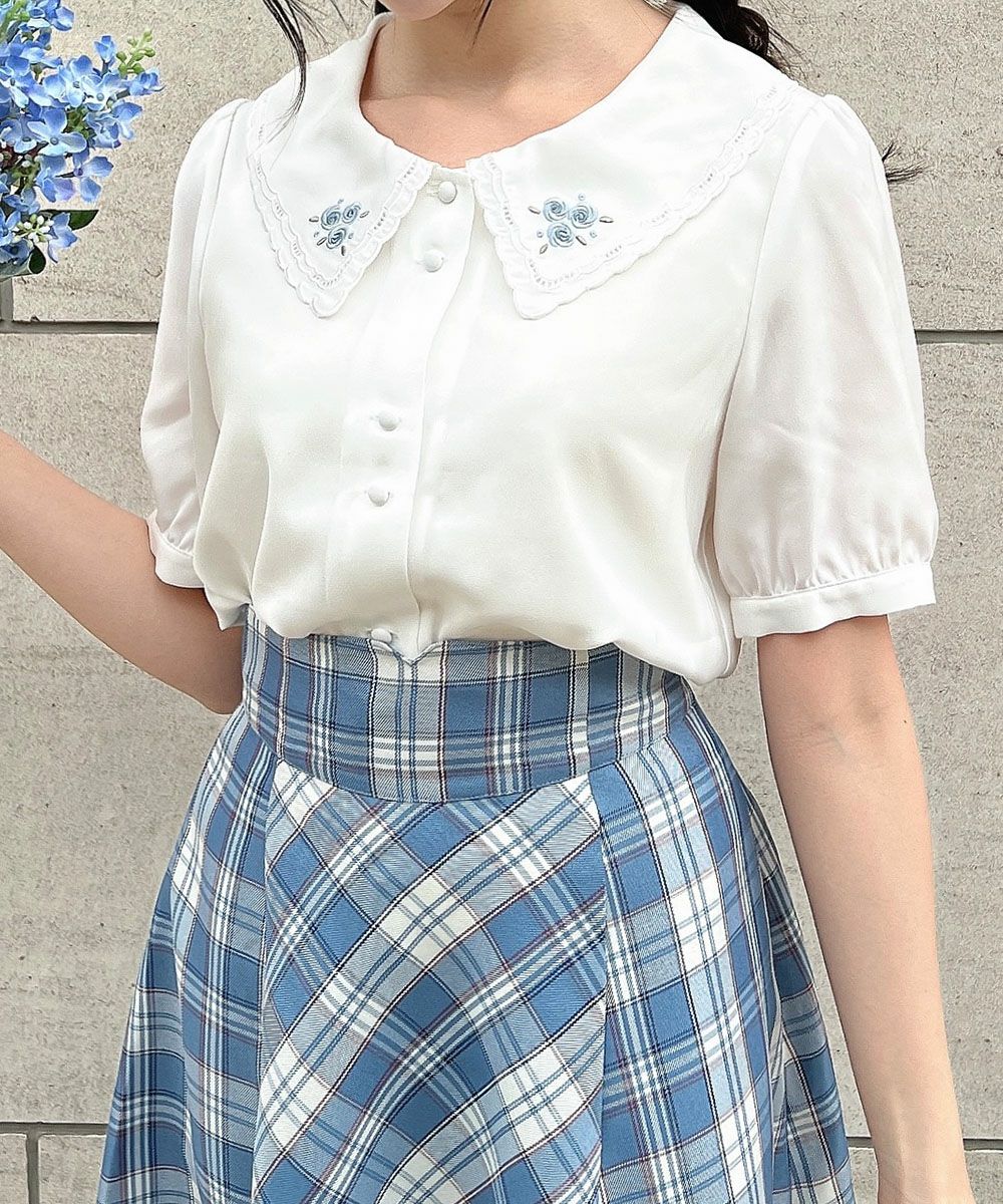 white×blue / 157cm