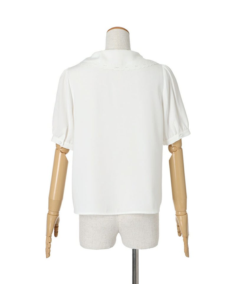 バック (white×blue)