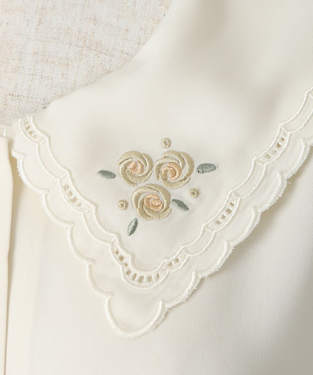 刺繍 (off white×yellow)