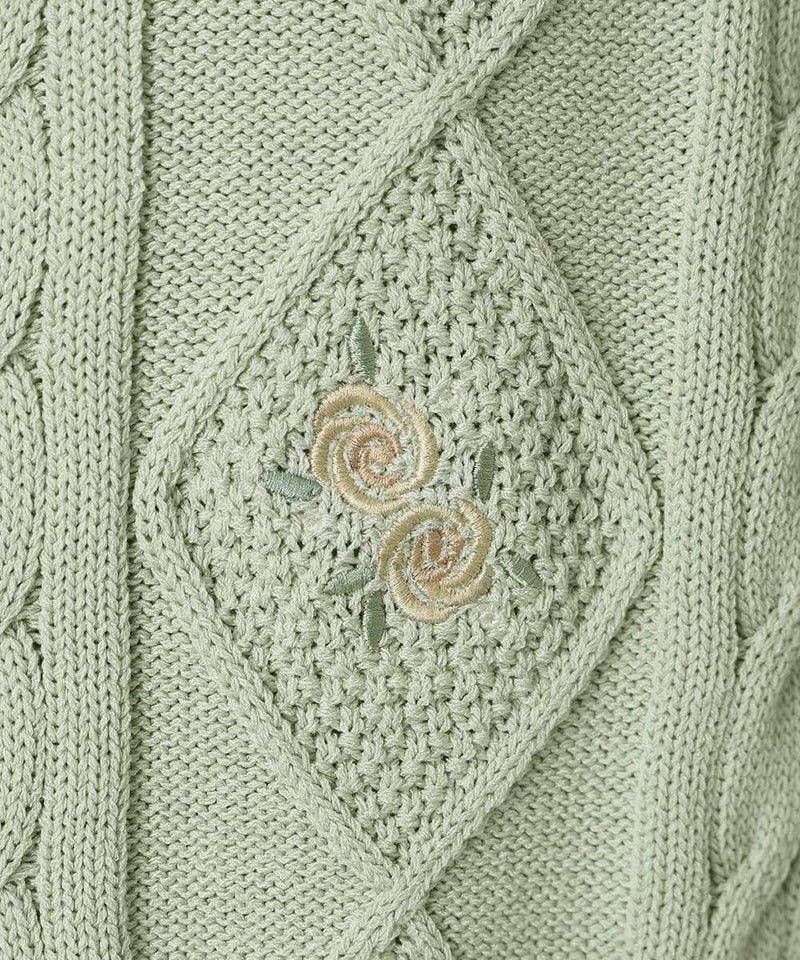 刺繍 (mint)