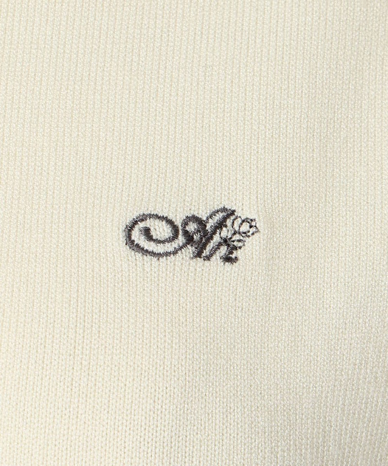 ロゴ刺繍 (ivory)