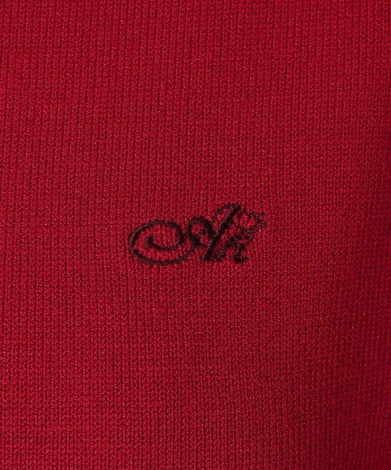ロゴ刺繍 (red)