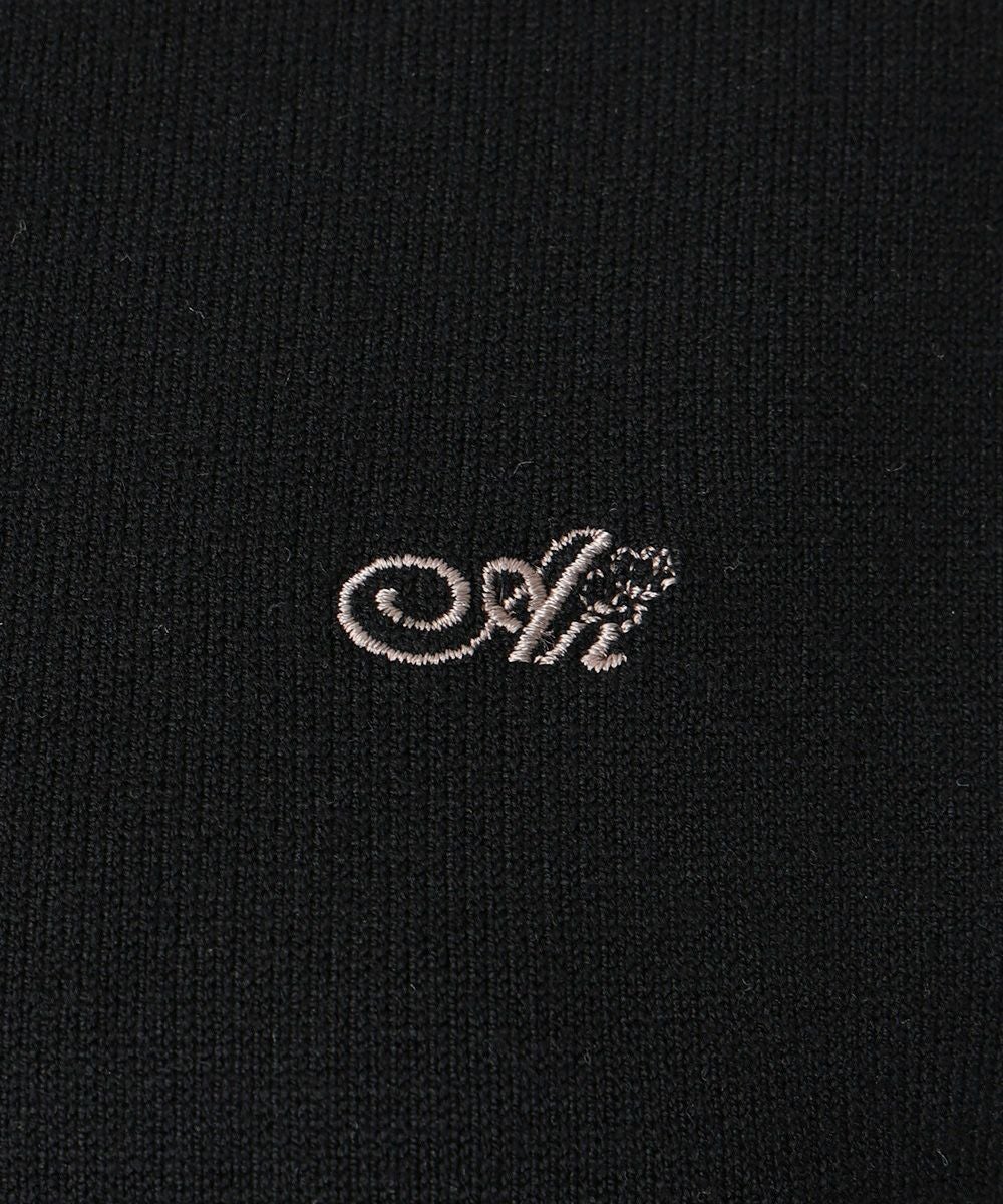 ロゴ刺繍 (black)