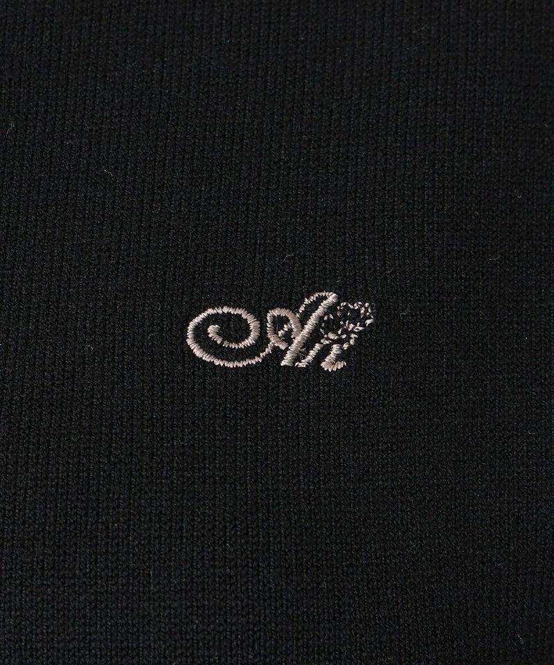ロゴ刺繍 (black)