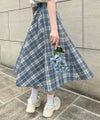 blue×white / 157cm