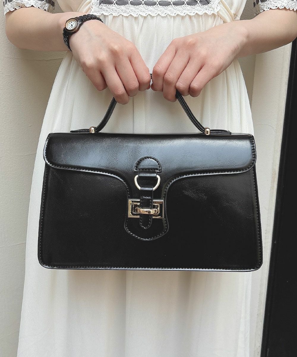 WEB限定】ベルトフラップハンドバッグ/an another angelus [00BC05a012