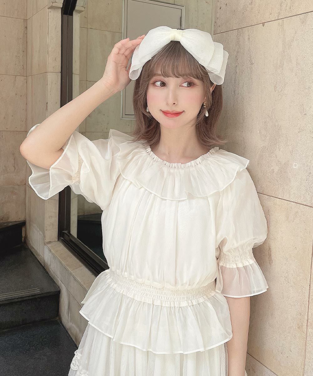 え*る様 TOGA リボン カチューシャ え*る様 TOGA リボン カチューシャ
