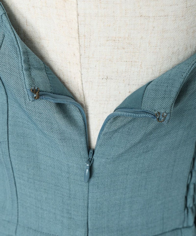 サイドファスナー (blue green)