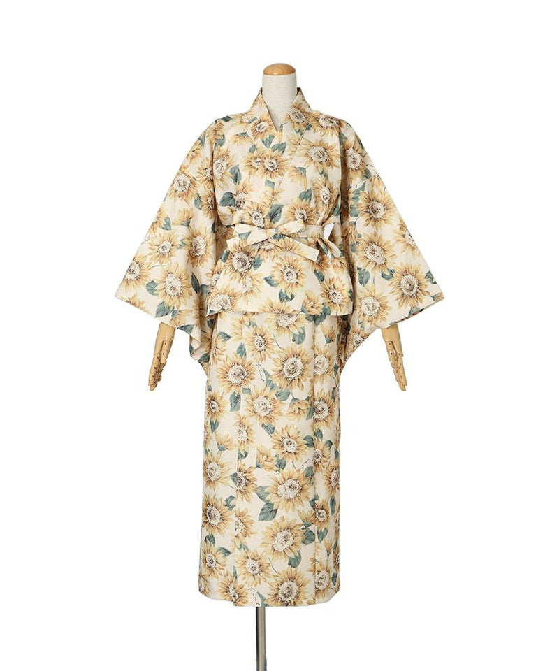 帯を外した状態 (off white×yellow)