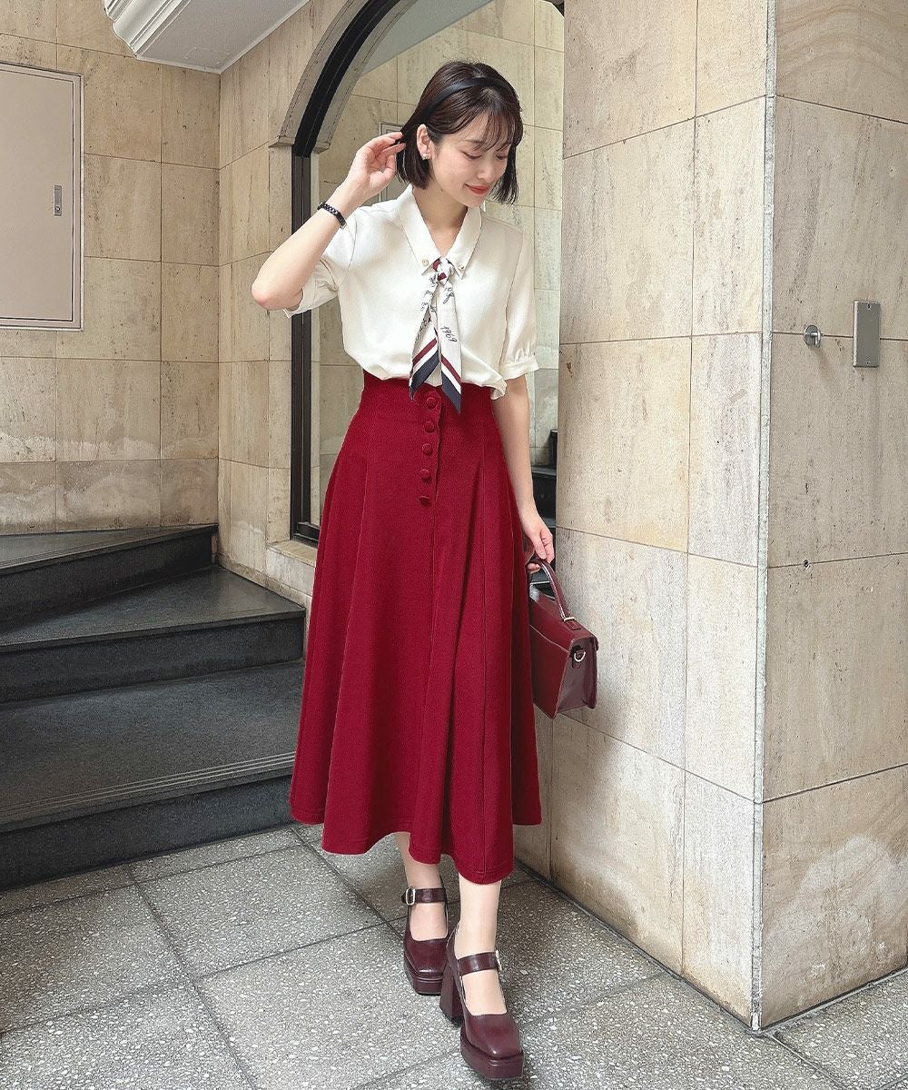 ワンストラップ厚底ヒールパンプス/an another angelus [00BA01d002