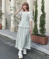light green×white / 152cm