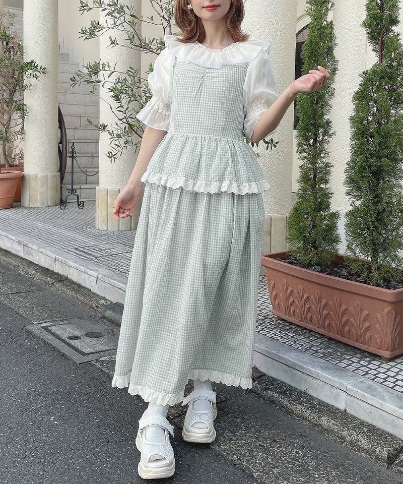 light green×white / 152cm