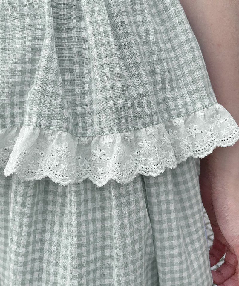 light green×white / 152cm