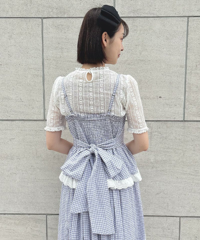 light gray×white / 165cm