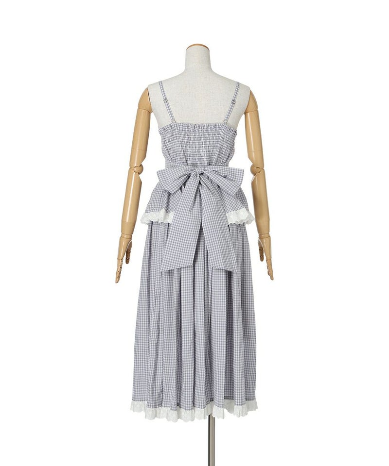 バック (light gray×white)