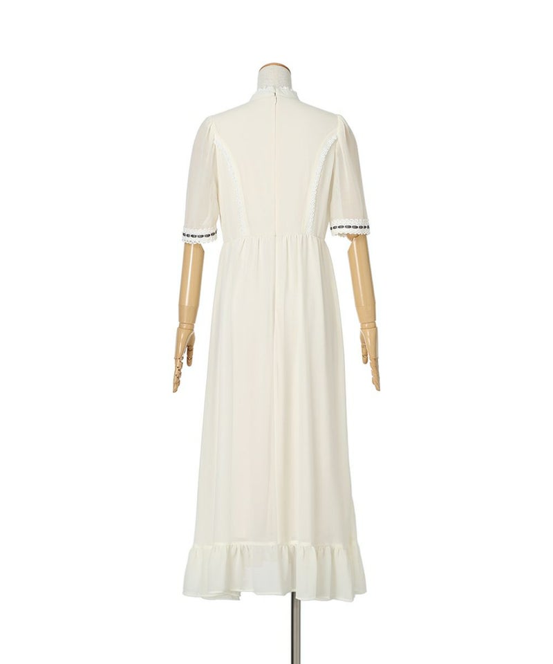 リボンをほどいた状態/バック (ivory)