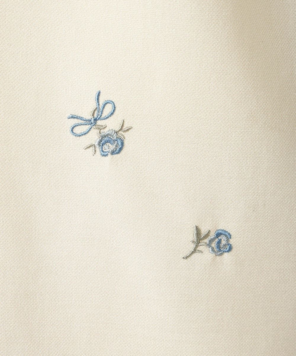 □プチレースアップ小花柄刺繍キャミワンピース/F i.n.t [54AE02f014