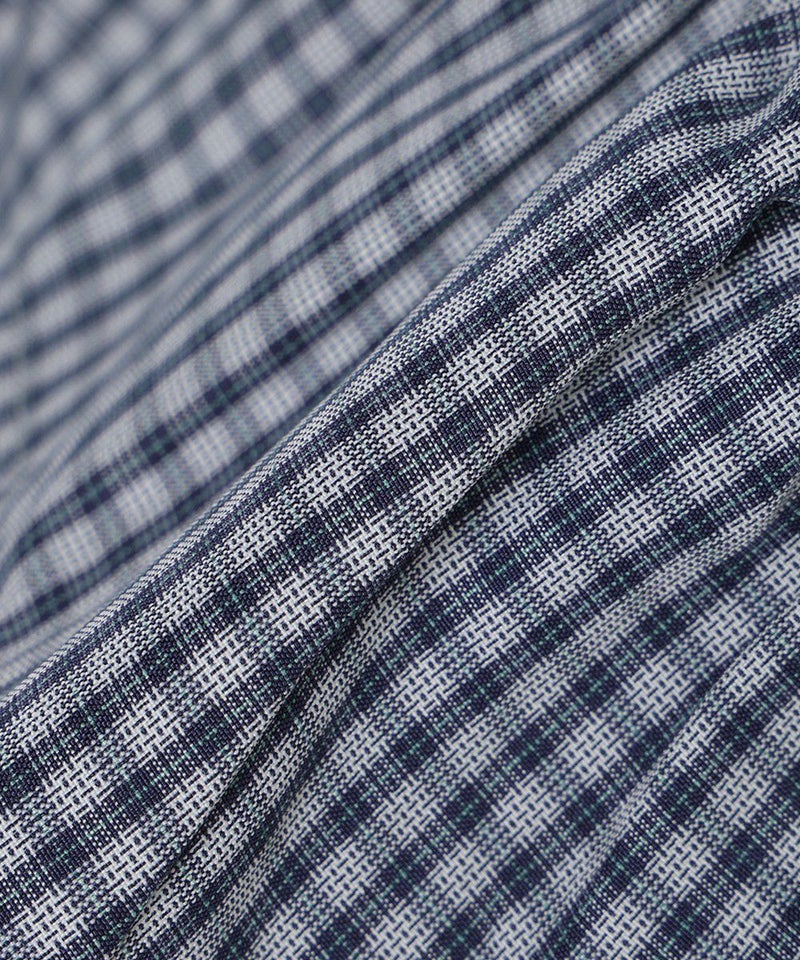 生地アップ (navy×whirte)