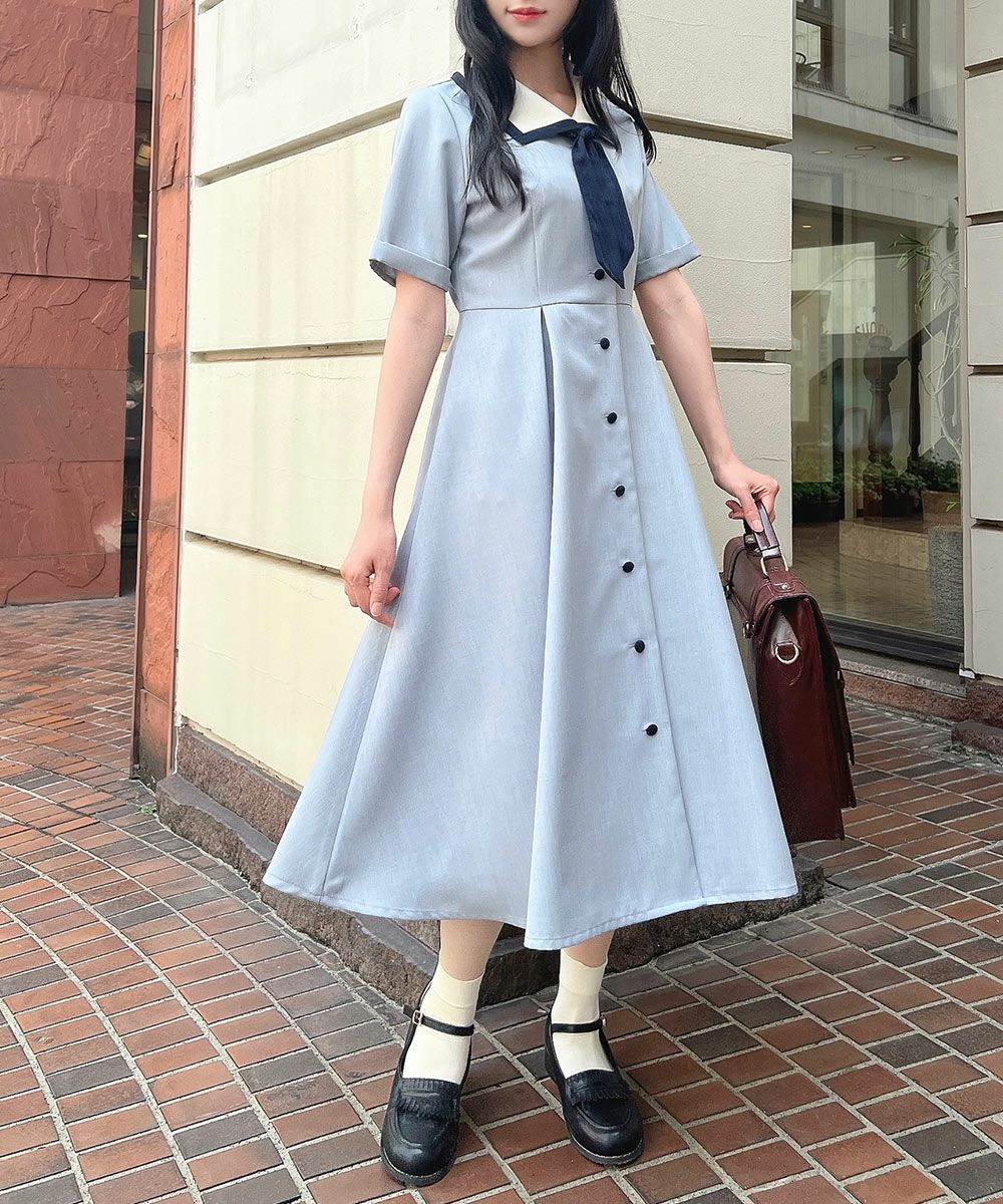 blue gray / 157cm