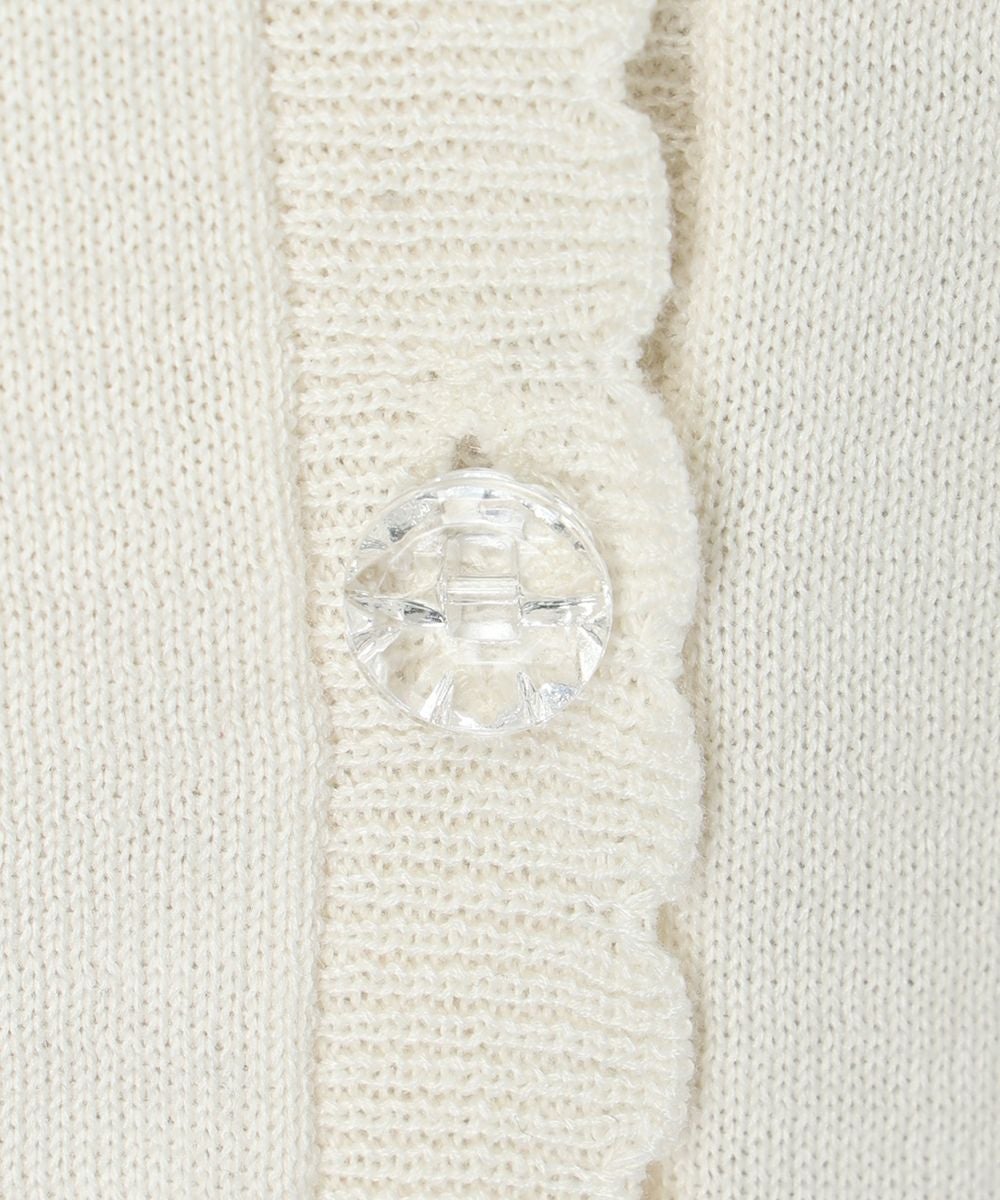 □【UVカット】小花総刺繍UVニットカーディガン/F i.n.t [54AJ04j004