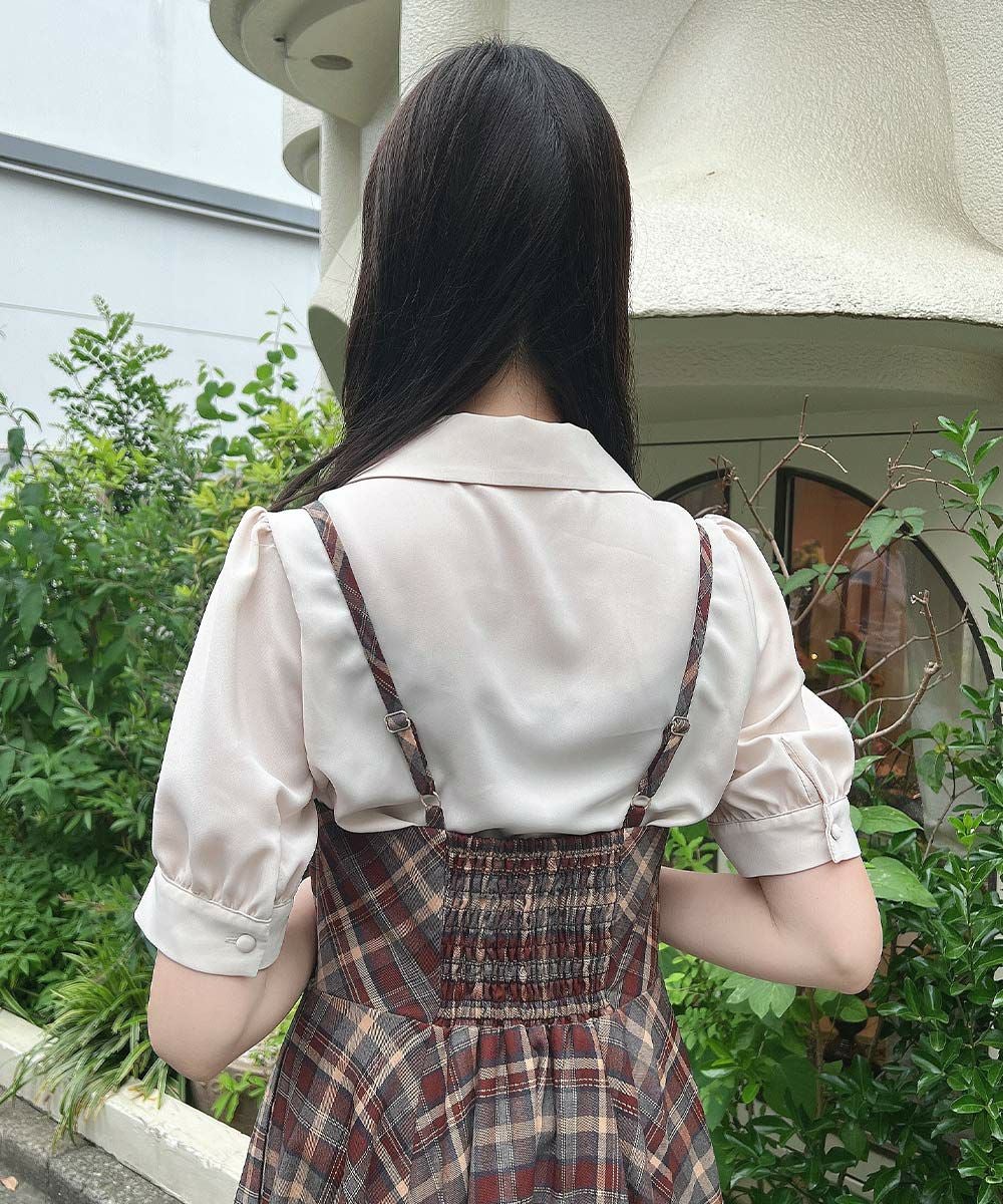 brown×gray / 157cm