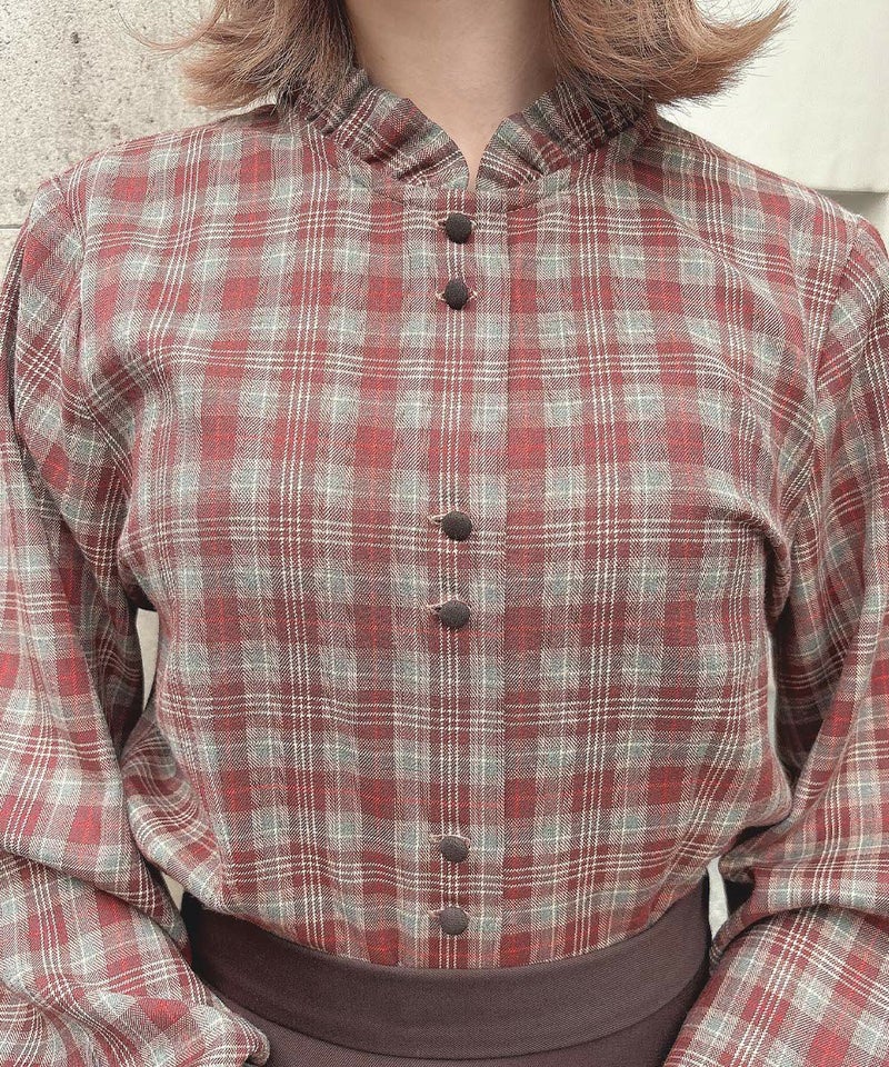 brown×red / 152cm / ケープを外した状態