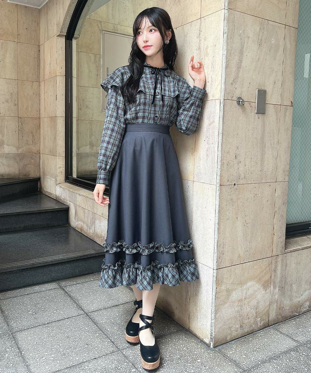navy×blue / 157cm