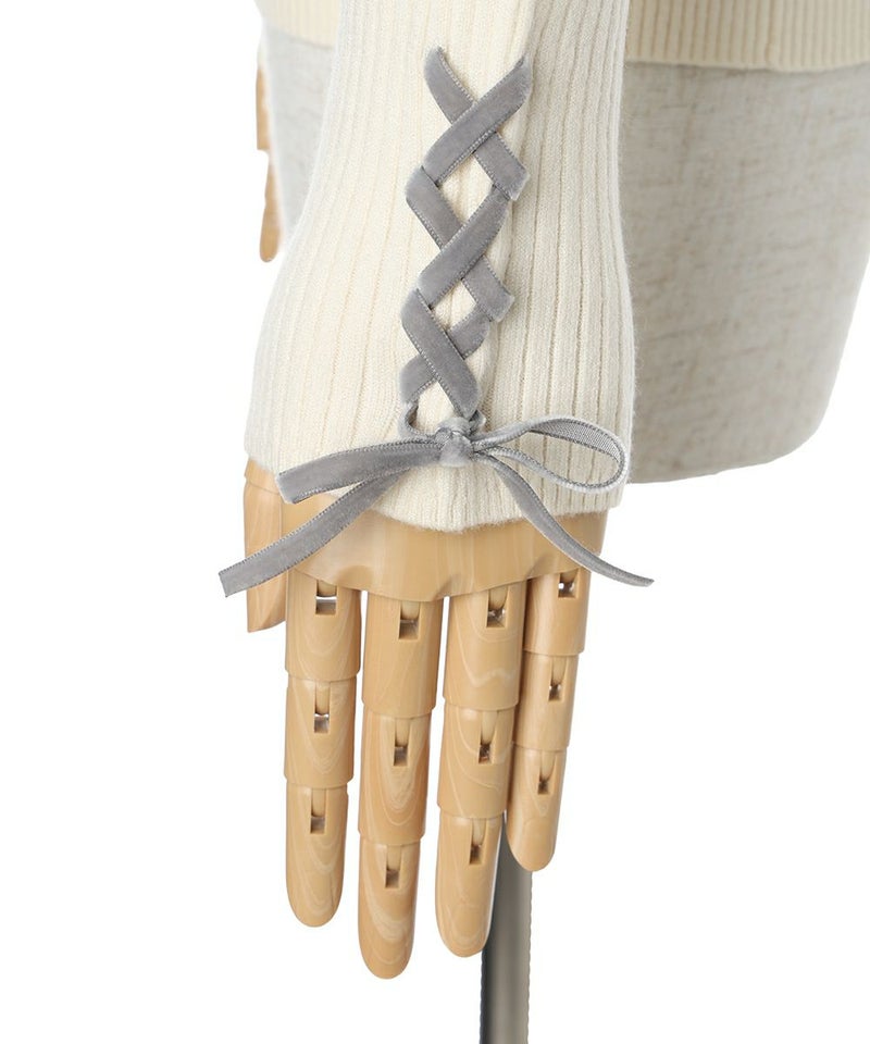 レースアップ (off white)