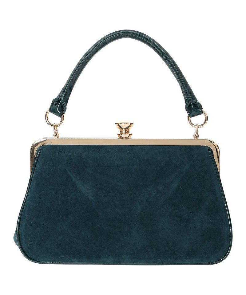 バック (blue green)