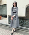 gray×black / 157cm