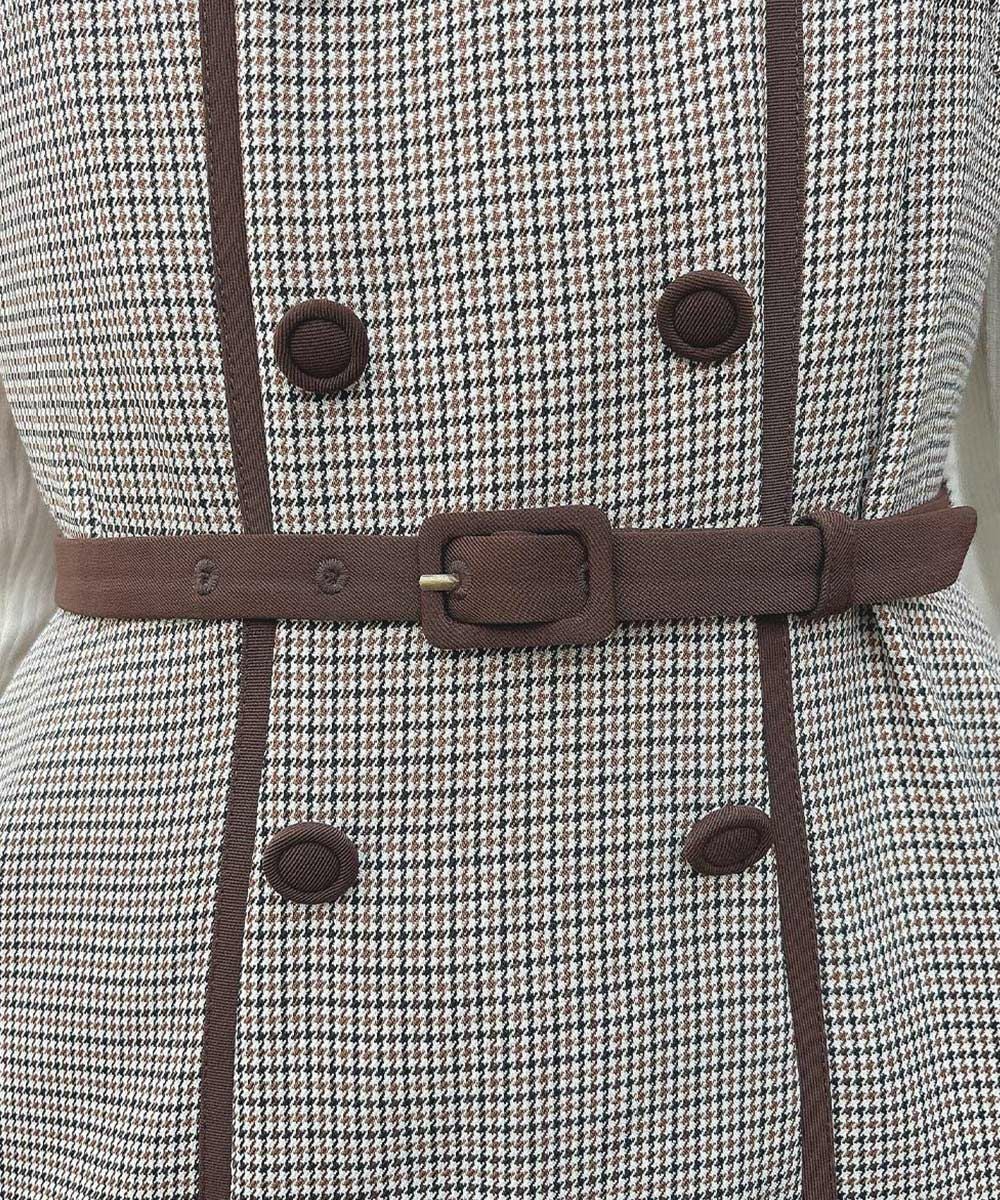 beige×brown / 165cm