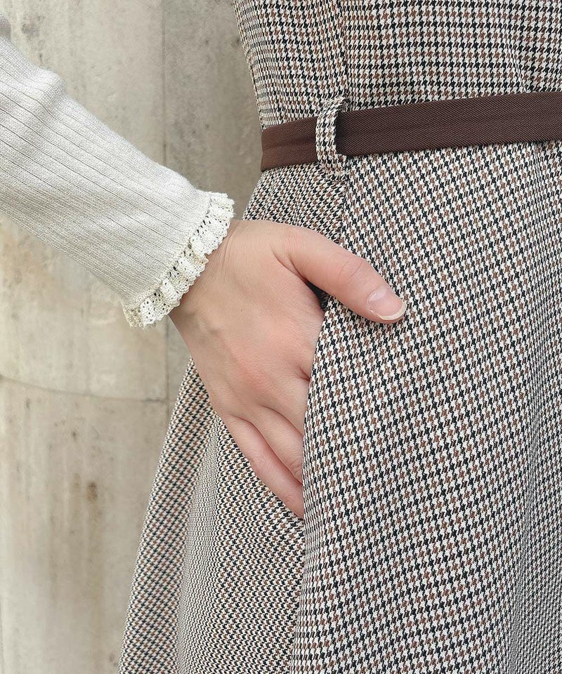 beige×brown / 165cm