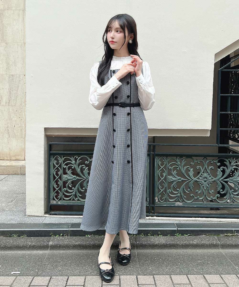 gray×black / 157cm