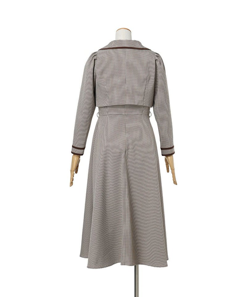 バック (beige×brown)