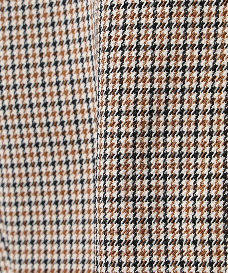 生地アップ (beige×brown)