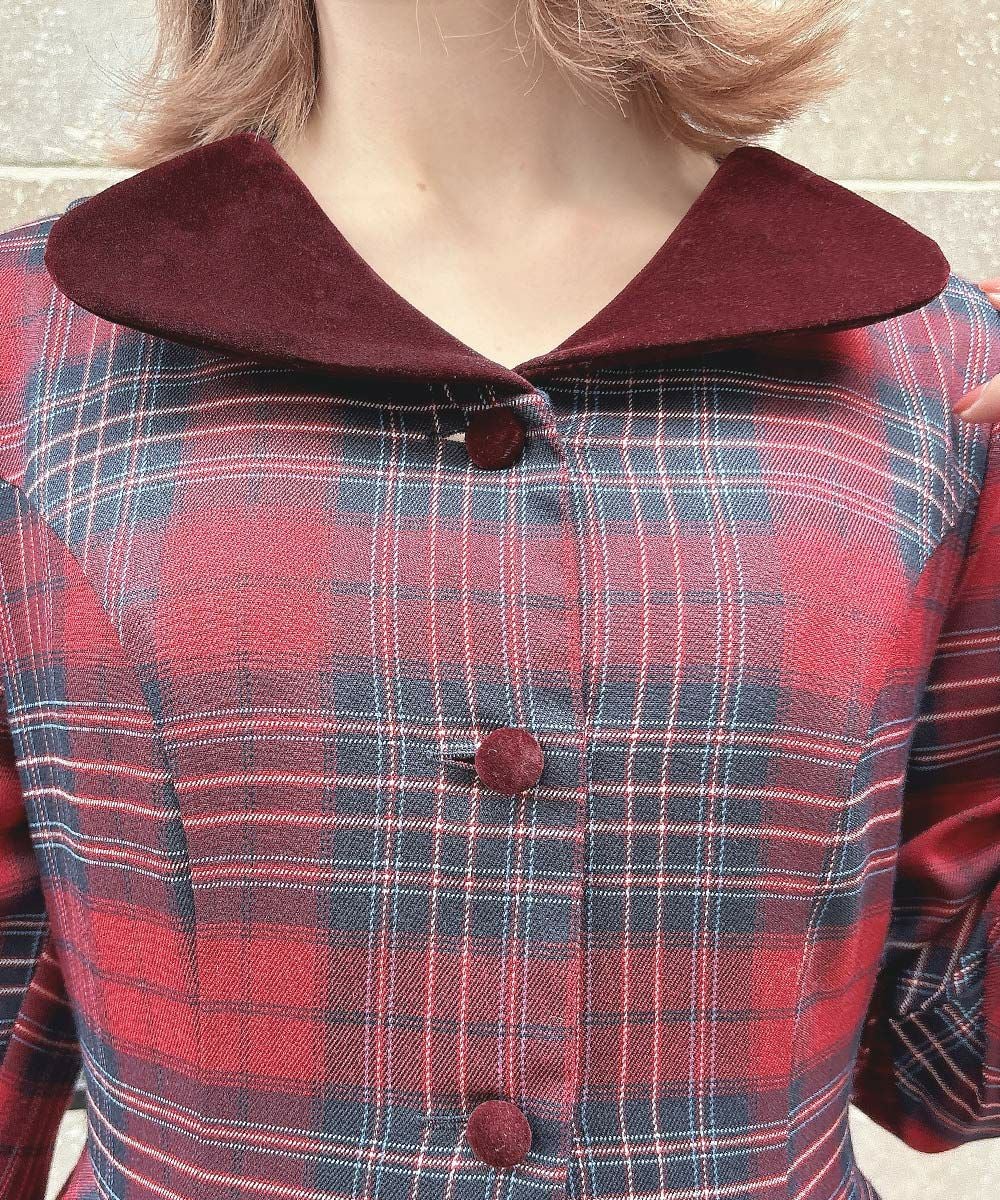 bordeaux×navy / 152cm