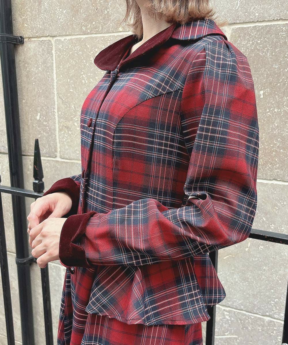 bordeaux×navy / 152cm