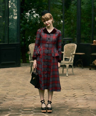 bordeaux×navy / 168cm