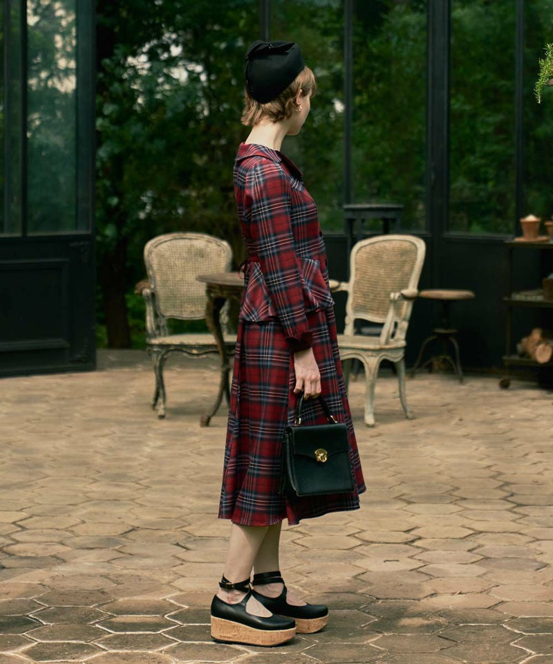 bordeaux×navy / 168cm