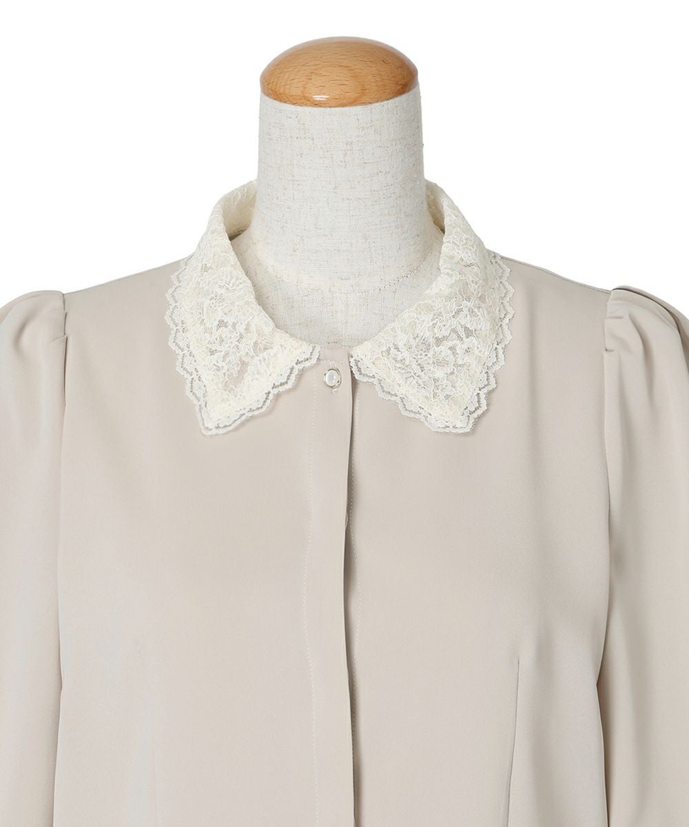 クレリックレース衿シャツ/an another angelus [55BF01j006] | F i.n.t