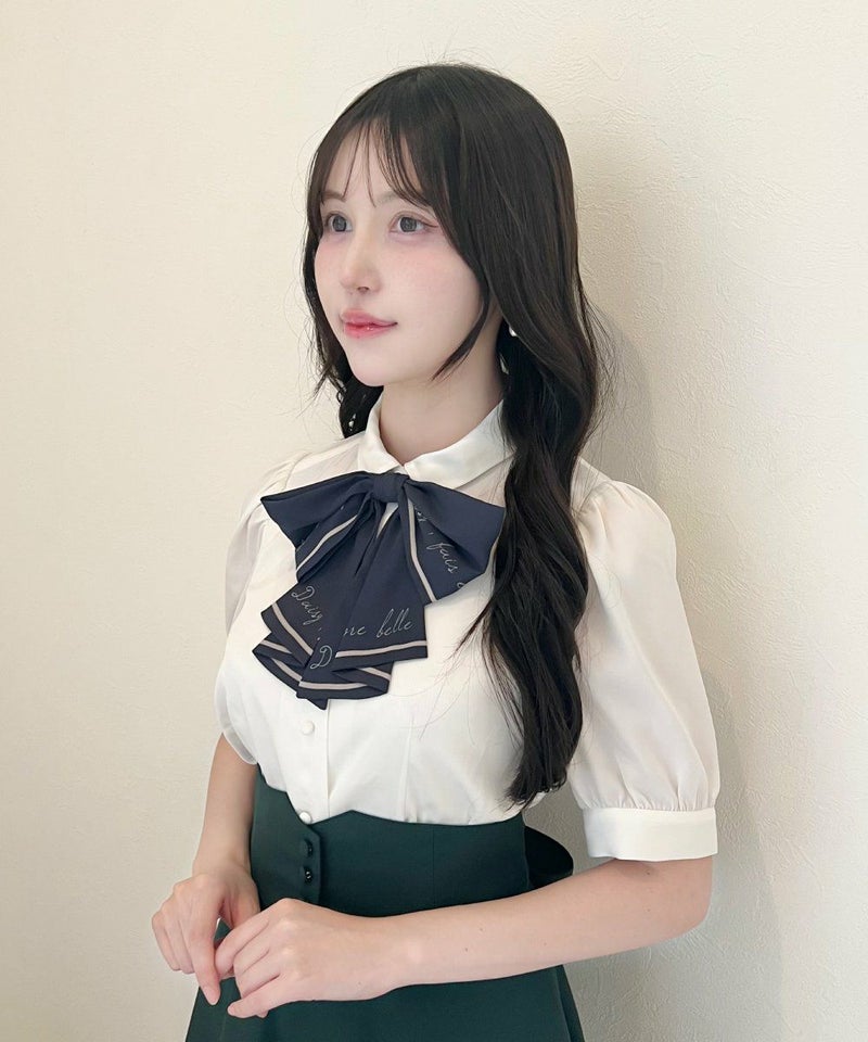 off white / 157cm ※リボンタイの正しい柄