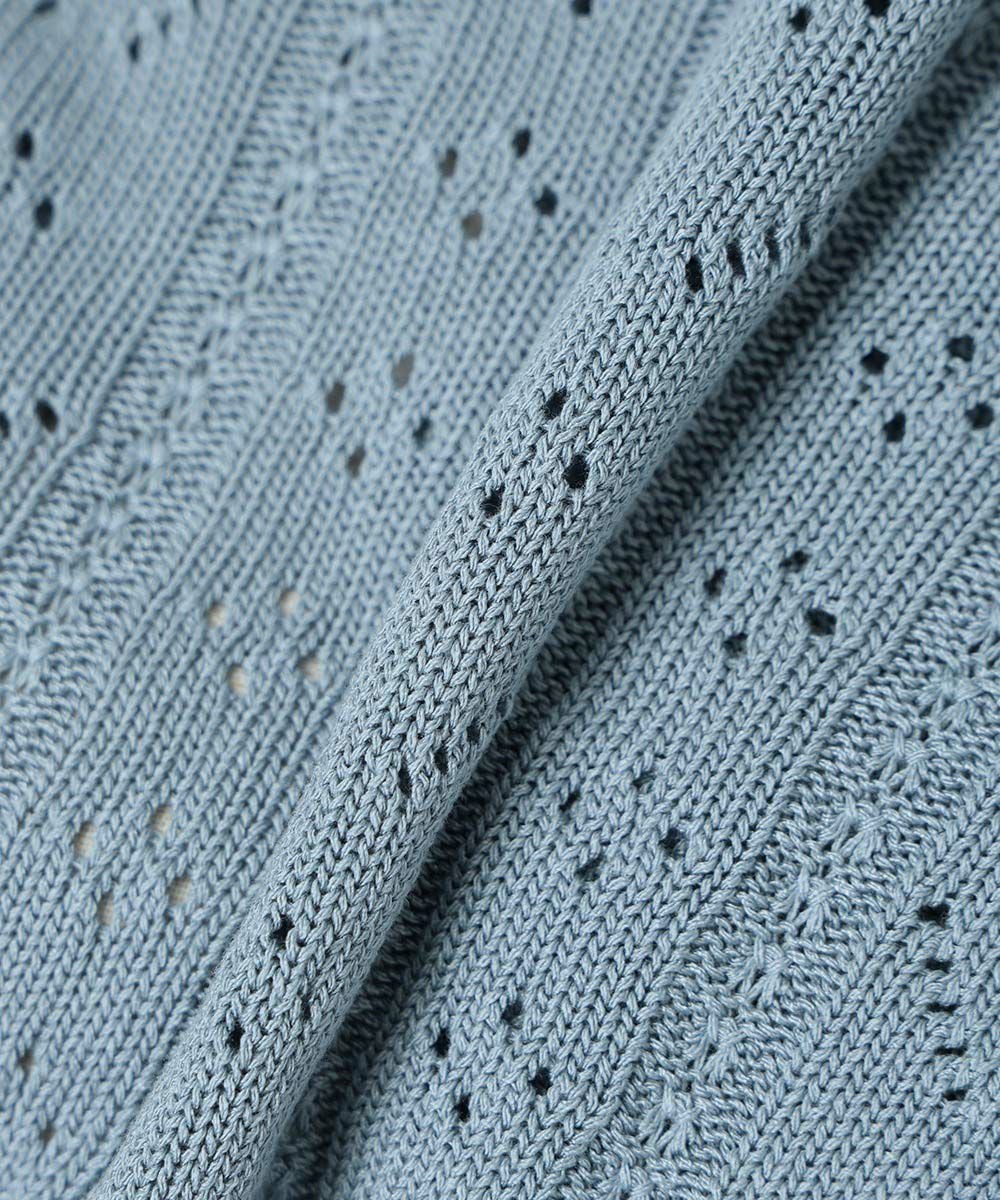 生地アップ (blue gray)