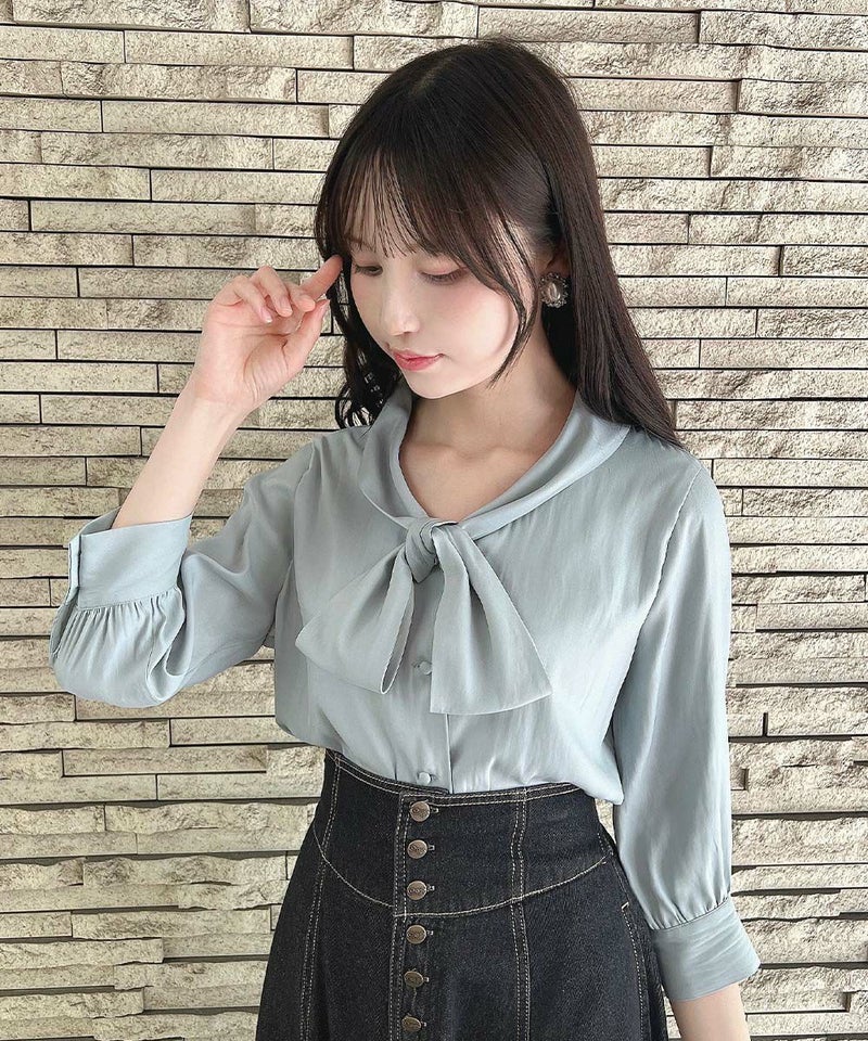 blue gray / 157cm