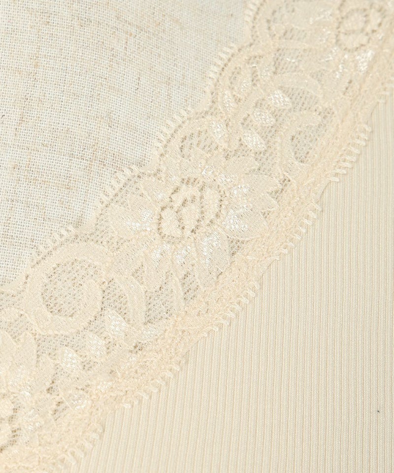 レースアップ (ivory)