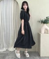 black×white / 157cm / レースインナーとのレイヤード