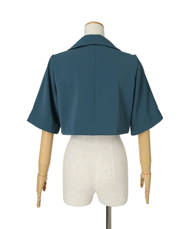 バック (blue green)