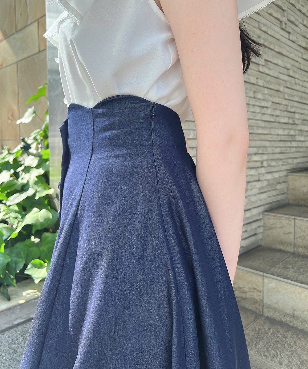 indigo / 157cm