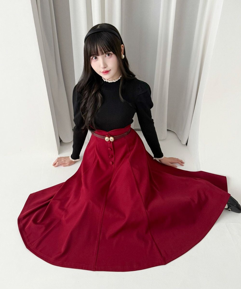 red / 157cm / 着用サイズ：1 / ベルトアレンジ